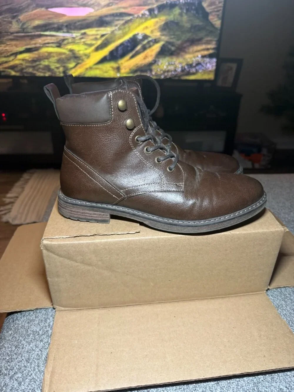Dark Brown Boots